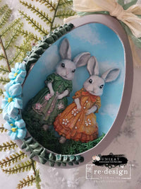 Springtime Bunny Mould by Redesign with Prima