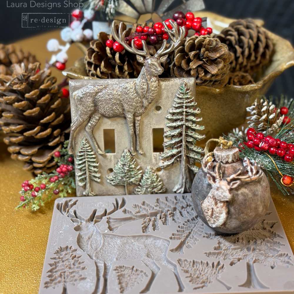 Stag of the Highlands Mould by Redesign with Prima