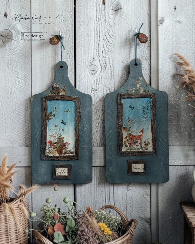 Vintage Timber Christmas Mould by Redesign with Prima