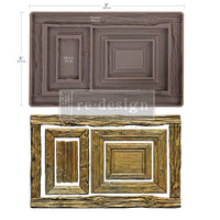 Vintage Timber Christmas Mould by Redesign with Prima