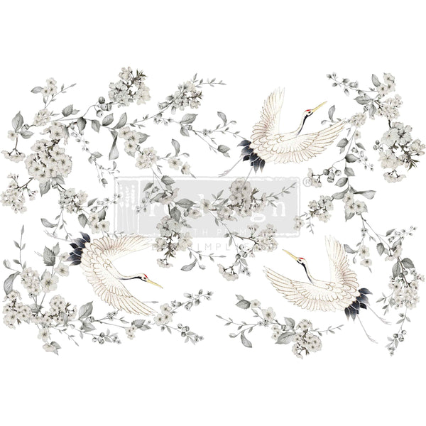 Redesign transfer Large Silver Wings