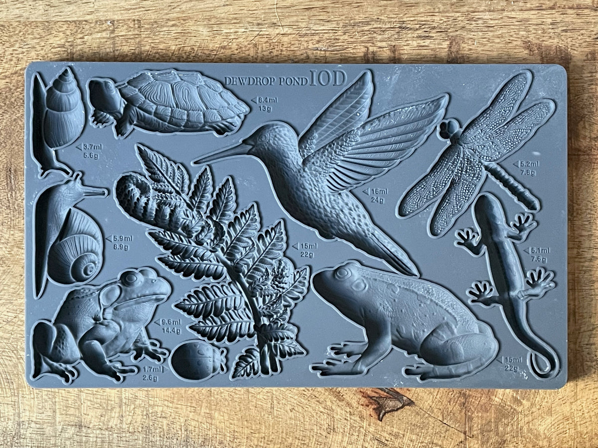 Dewdrop Pond IOD Mould