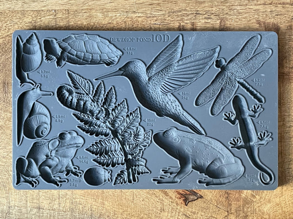 Dewdrop Pond IOD Mould