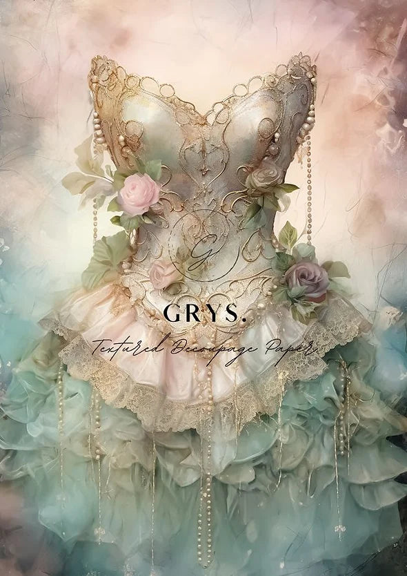 Dress to Impress Paper for Decoupage A3