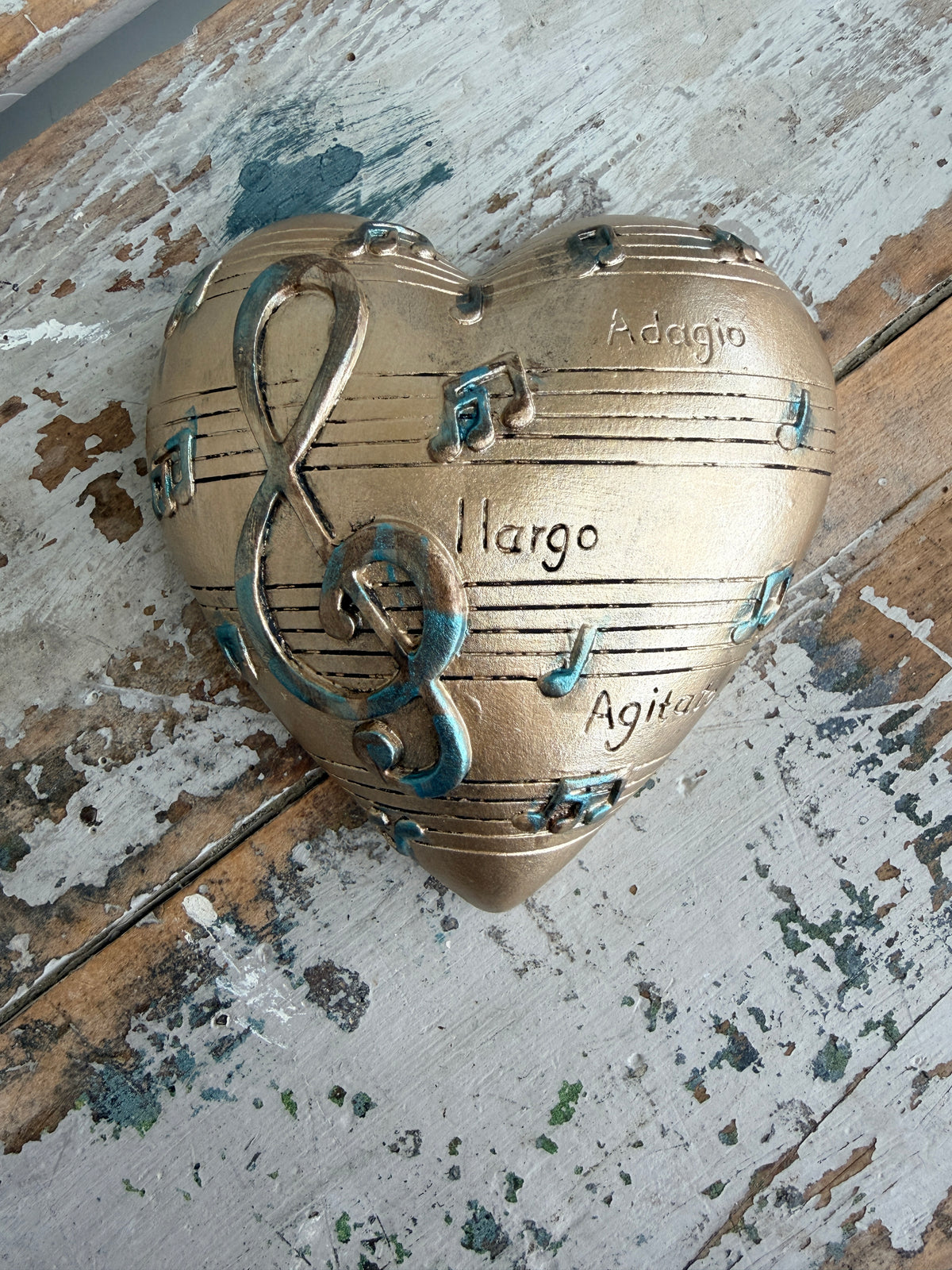 Wall heart Sheet Music Shine