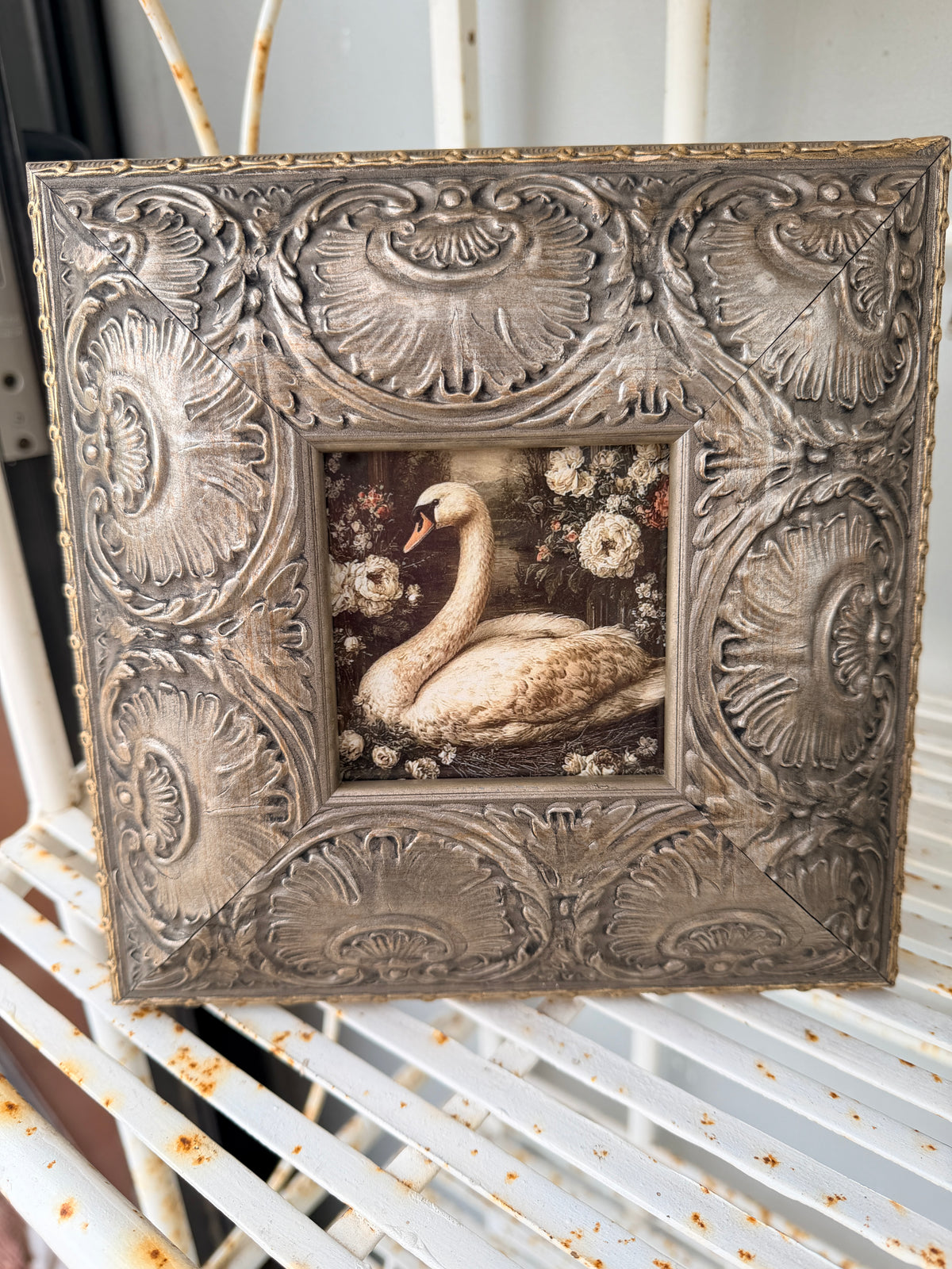 Square Metal Picture Frame - choose your design