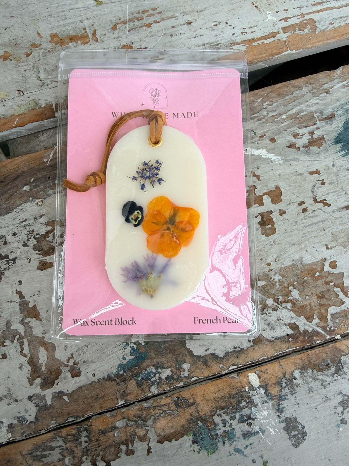 Wax Scent Block hanging French Pear
