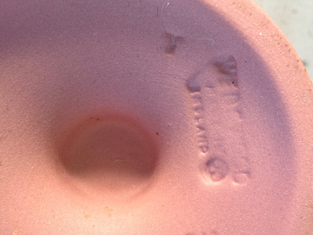 Wedgewood Jasperware Vase Pink & White