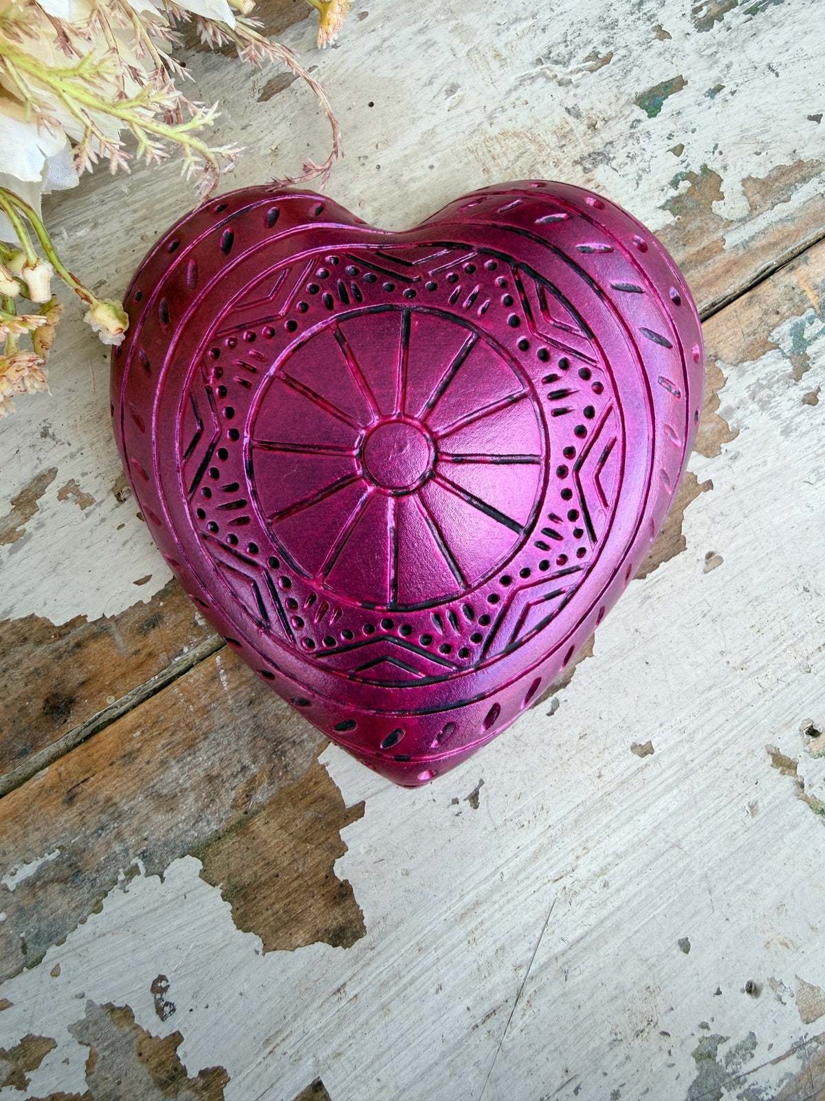 Wall heart Pink Sun