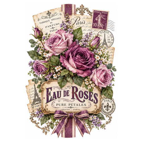 Eau De Rose 3 White Cloud Transfer