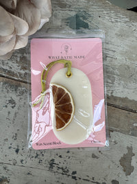 Hanging Wax Scent Block hanging Citrus