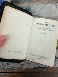 Holy Bible New Translation Vintage Black book