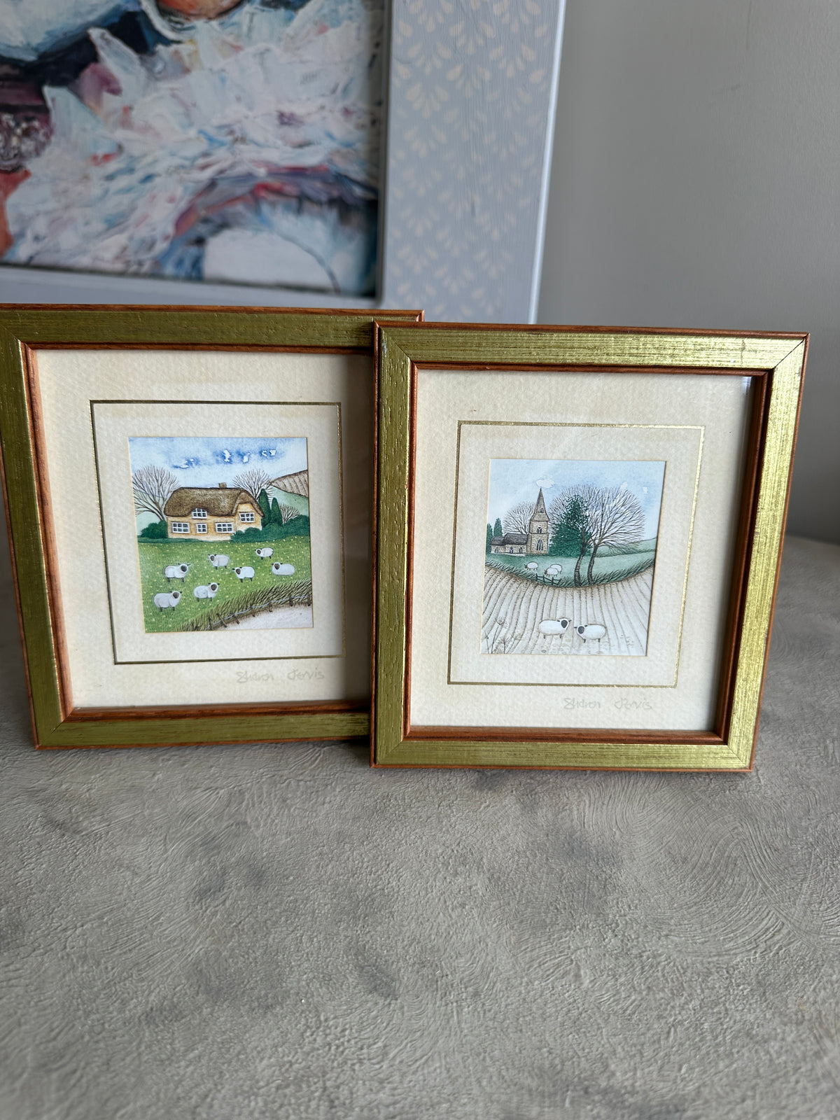 Sharon Jervis Sheep Print II
