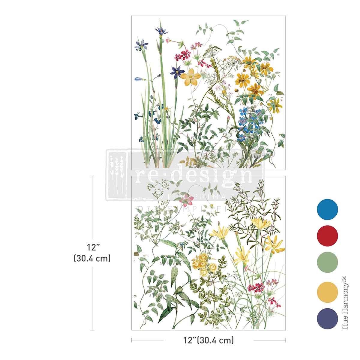 Redesign with Prima transfer maxi Eclat Floral