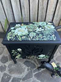 Black Botanical Cabinet