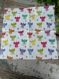 Angel Silhouettes Napkin for Decoupage