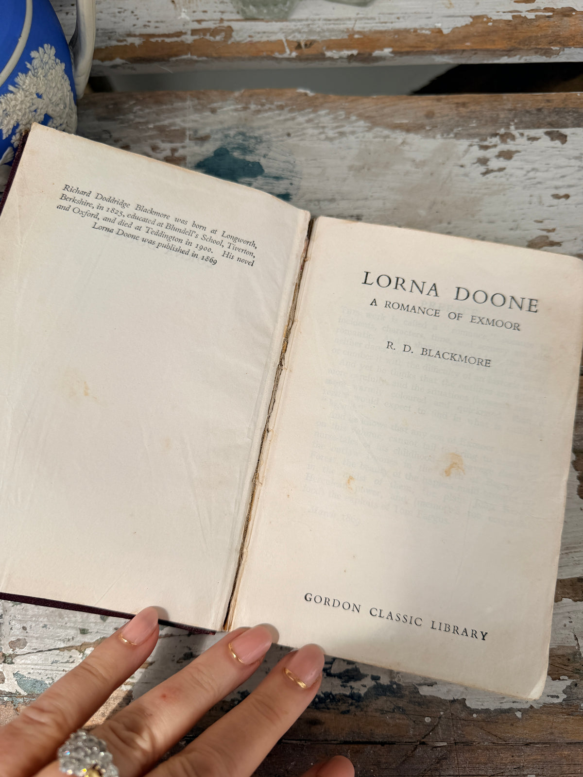 Lorna Doone Vintage Red book
