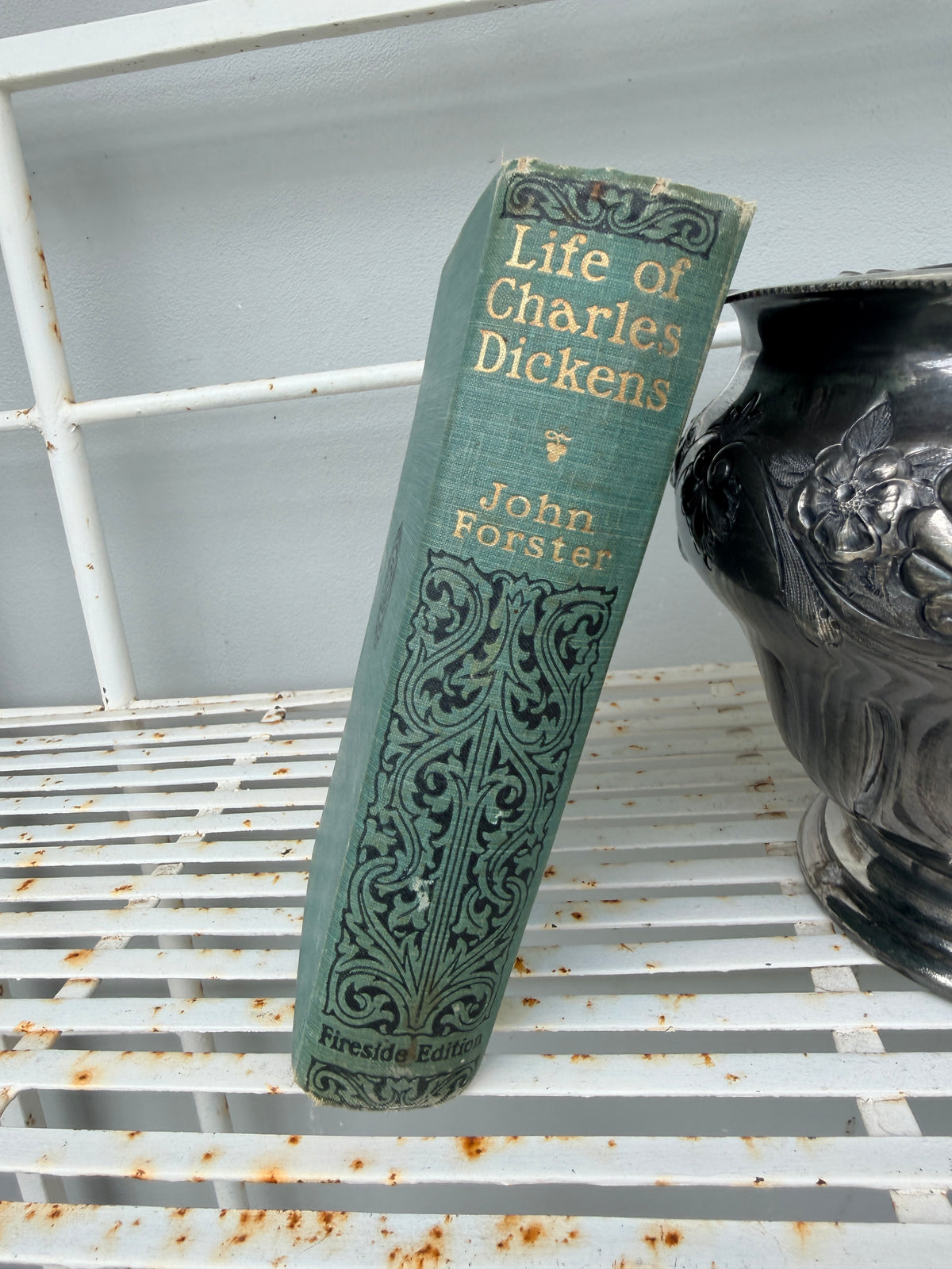 Life of Charles Dickens Vintage Green book