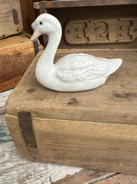 Porcelain Swan