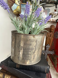 Italian Silver Nougat tin