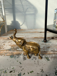 Brass Elephant miniature