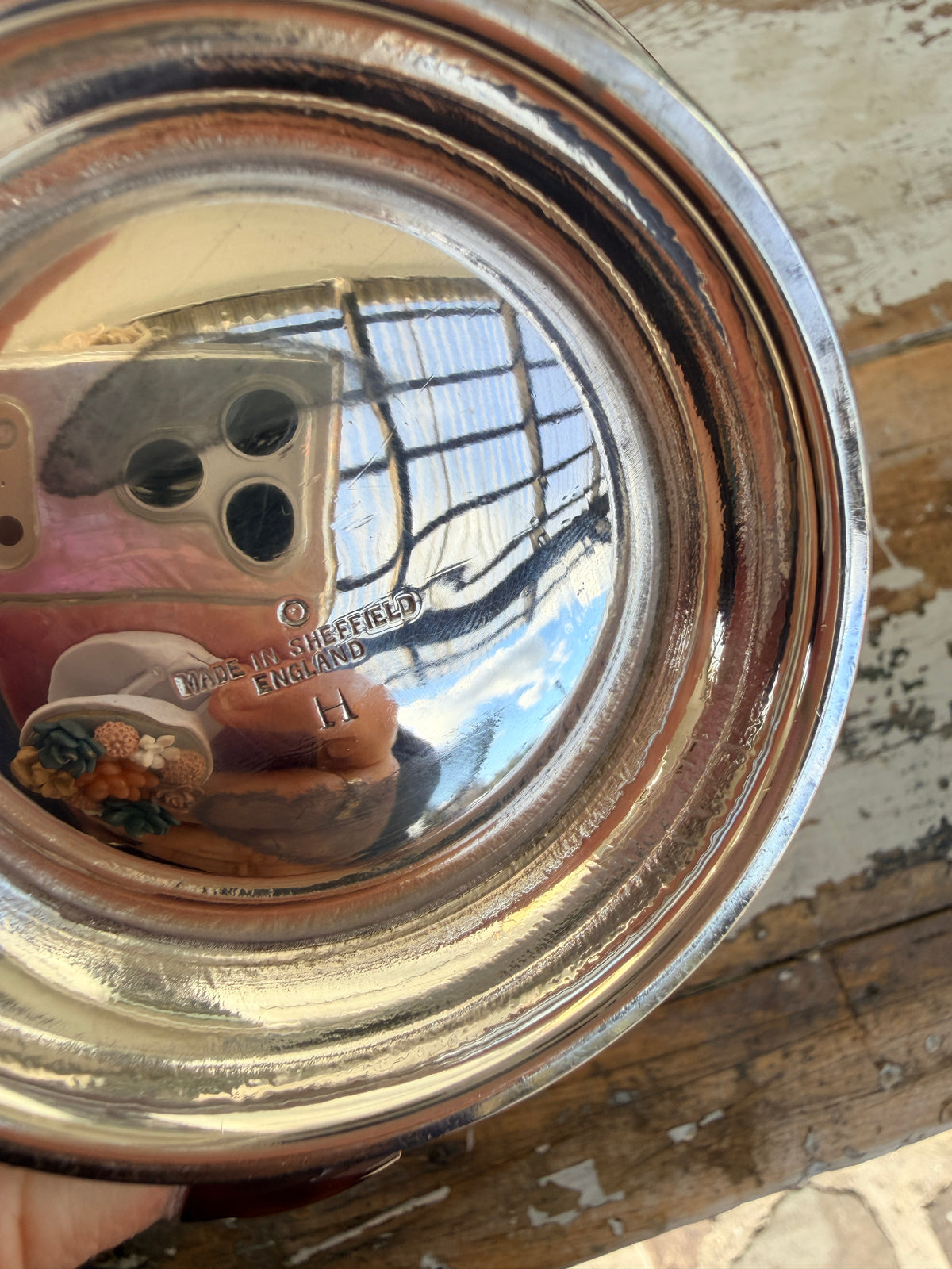 Silverware Sugar Pot w handles and engraving