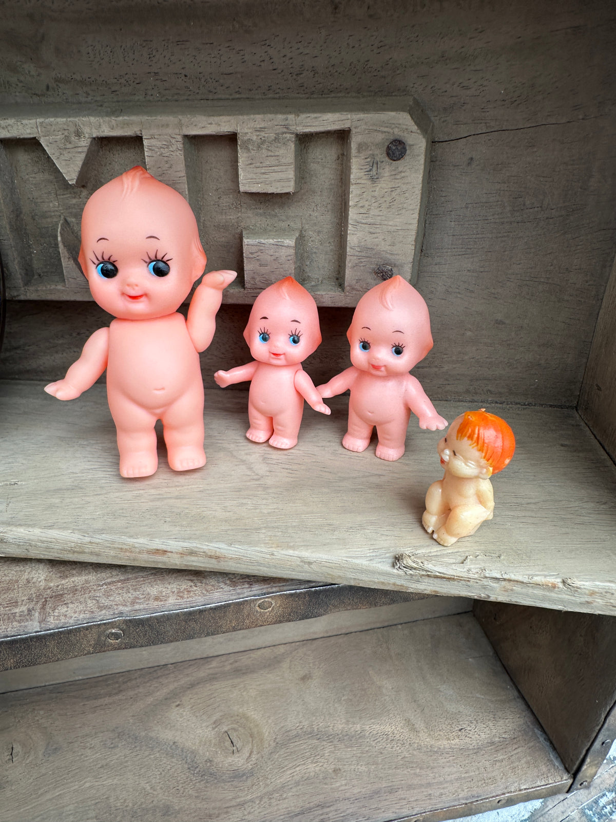 Kewpie doll set of three