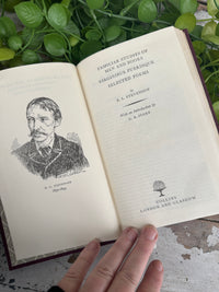 Familiar Studies of Men and Books Vintage Book Red