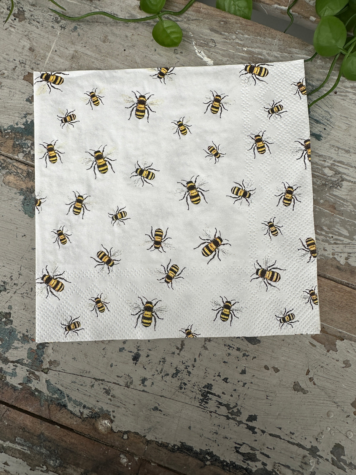 Bees everywhere Napkin for Decoupage