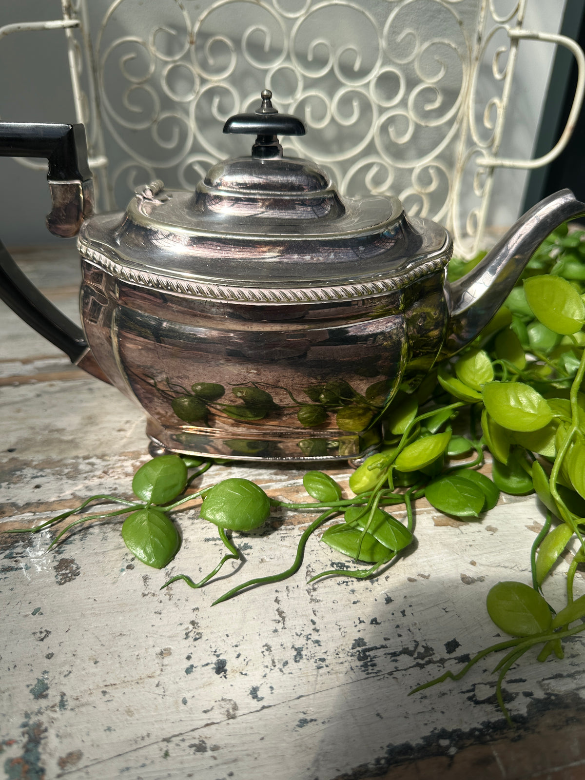 Silver Teapot vintage EPNS English