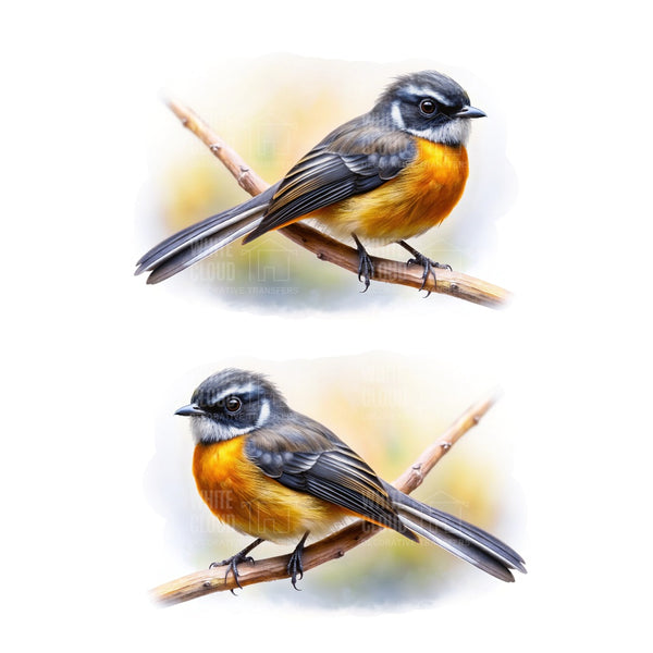 Fantails 4 White Cloud Transfer nz native