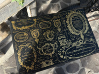 Black & Gold side table