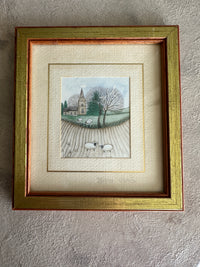 Sharon Jervis Sheep Print I