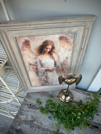 Peaceful Angel Artwork with glass framed COLLECT ONLY