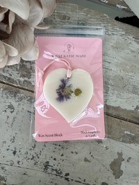 Hanging Wax Scent Block hanging Black Raspberry & Vanilla