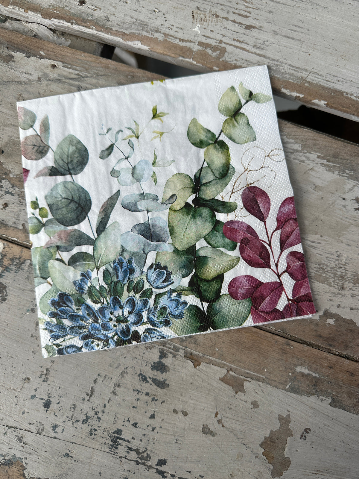 Eucalyptus Napkin for Decoupage LAST ONE
