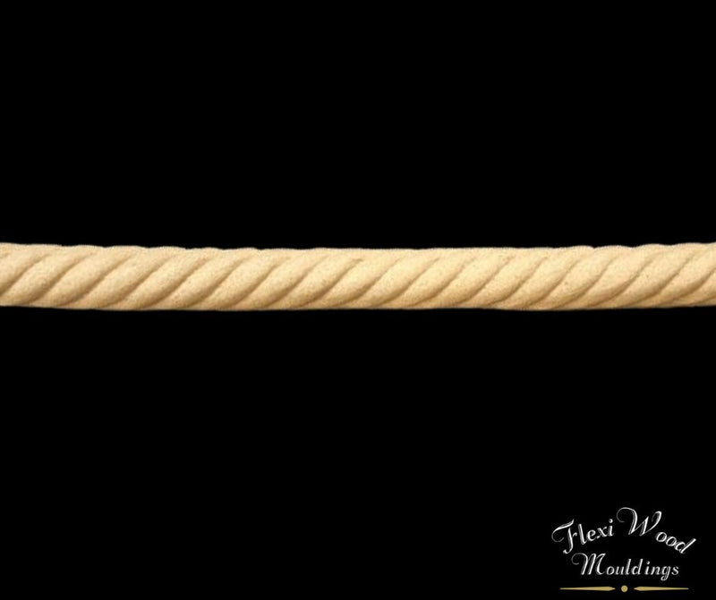 Trim roll Rope Coiled fine 2 metre FlexiWood FW51