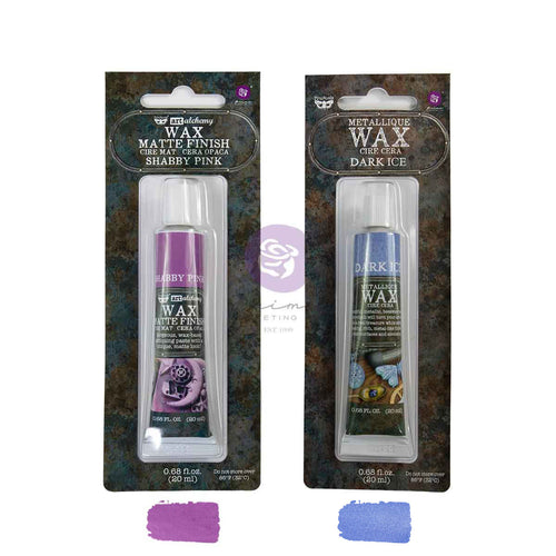 Dreams Metallique + Matte Wax Set 2 tubes by Finnabair for Prima