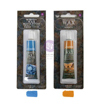 Visions Metallique + Matte Wax Set 2 tubes by Finnabair for Prima