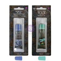Whispers Metallique + Matte Wax Set 2 tubes by Finnabair for Prima