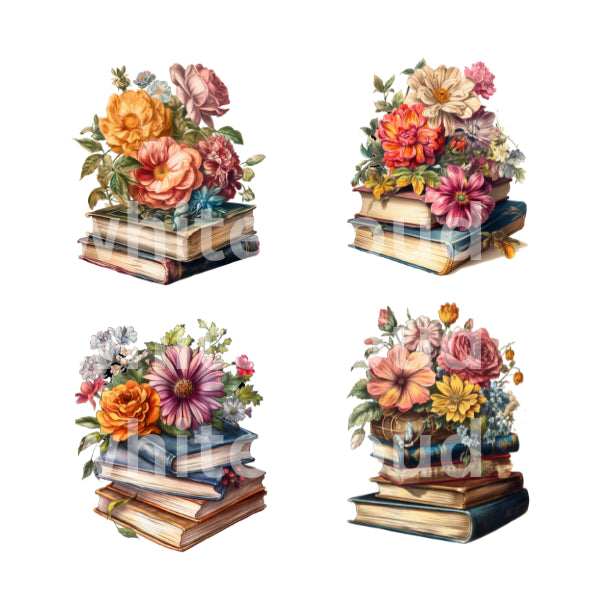 Flower Books White Cloud Transfer