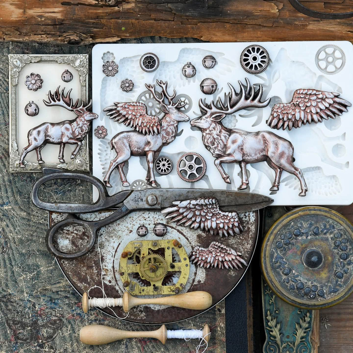 Forest Spirits  Mould by Finnabair for Prima Marketing