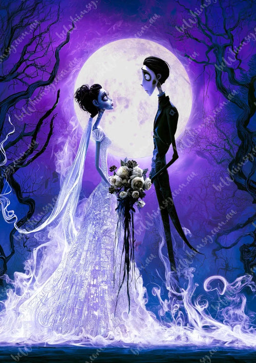 Forever | Gothic Wedding Decoupage