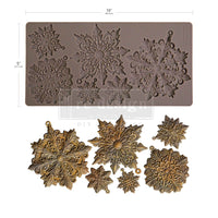 Frosted Snowflake Wonders Mould by Redesign with Prima