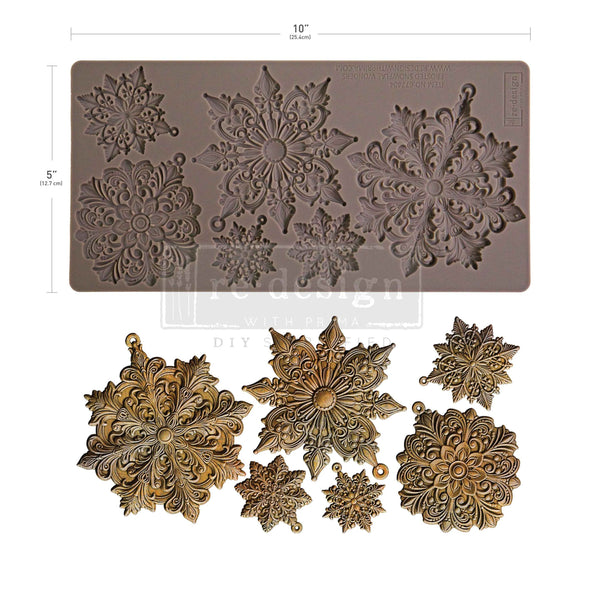 Frosted Snowflake Wonders Mould by Redesign with Prima