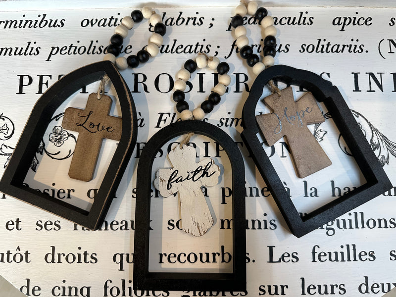 Hanging Cross - 3 designs to choose