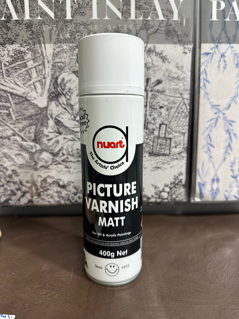 Nuart Matte spray varnish Paint Me Vintage
