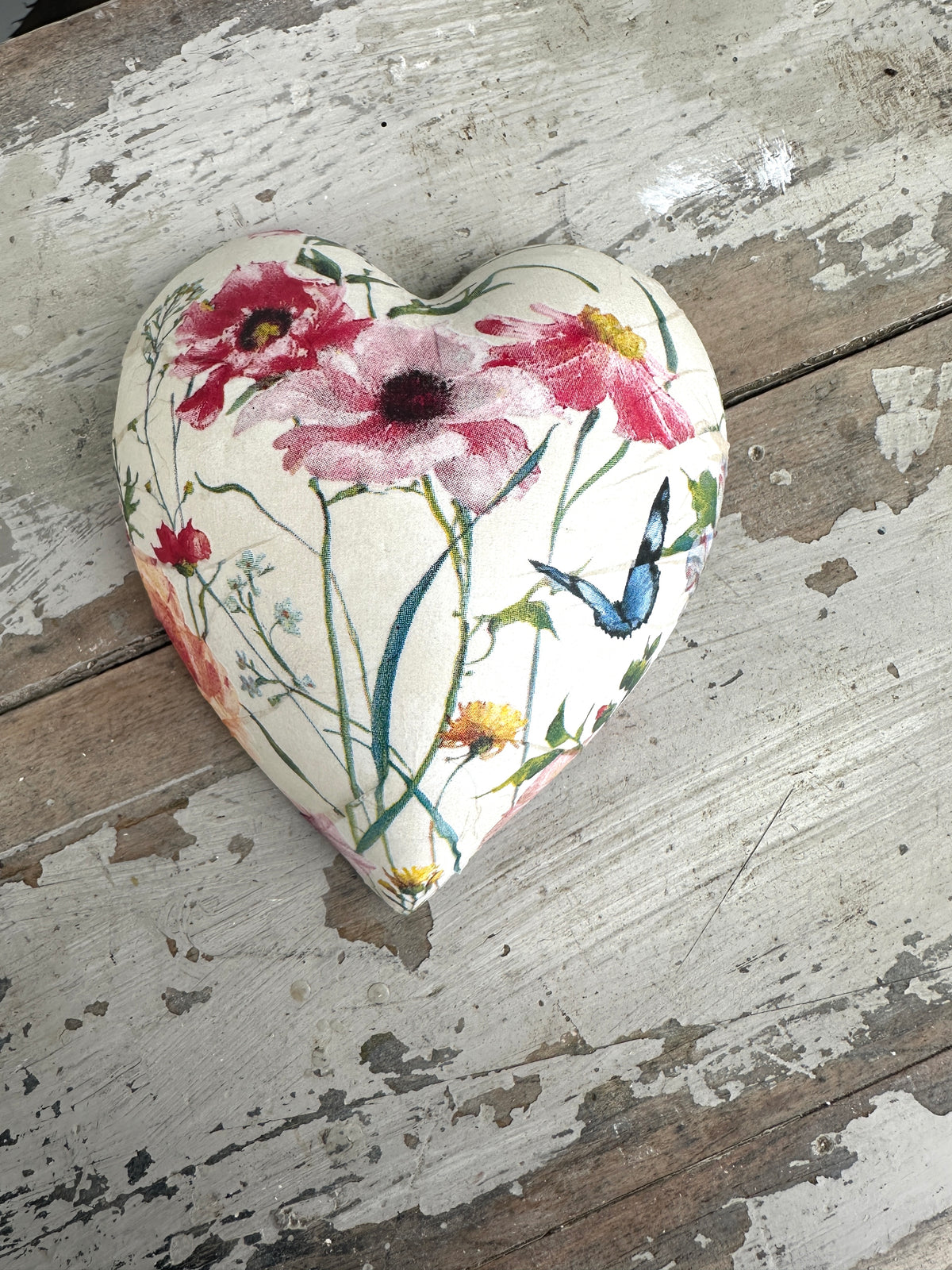 Wildflowers Ceramic Heart