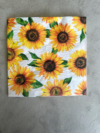 Sunflowers Napkin for Decoupage