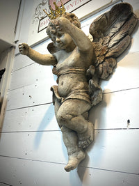 Cupid Hanging Statue Ancient look